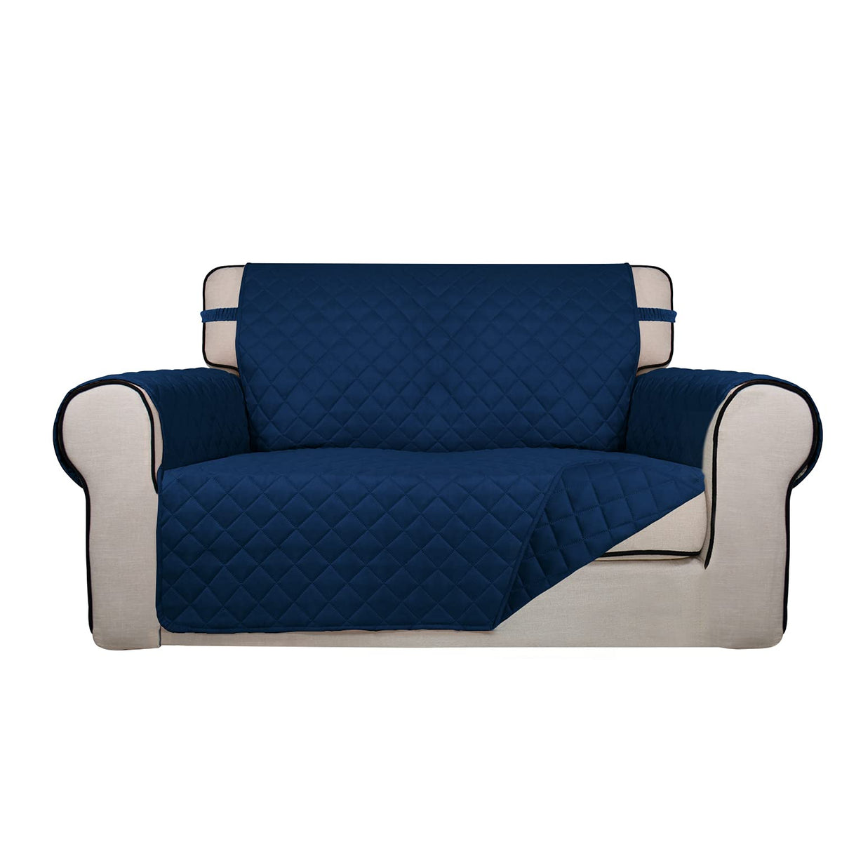 PureFit Reversible Quilted Sofa Cover Dog Couch Covers for Sofa, 66 in