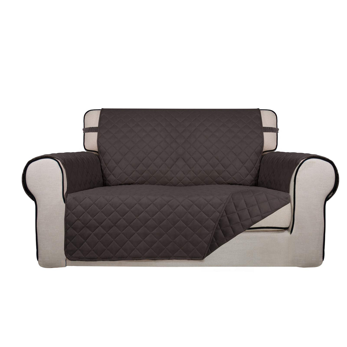 PureFit Reversible Quilted Sofa Cover Dog Couch Covers for Sofa, 66 in