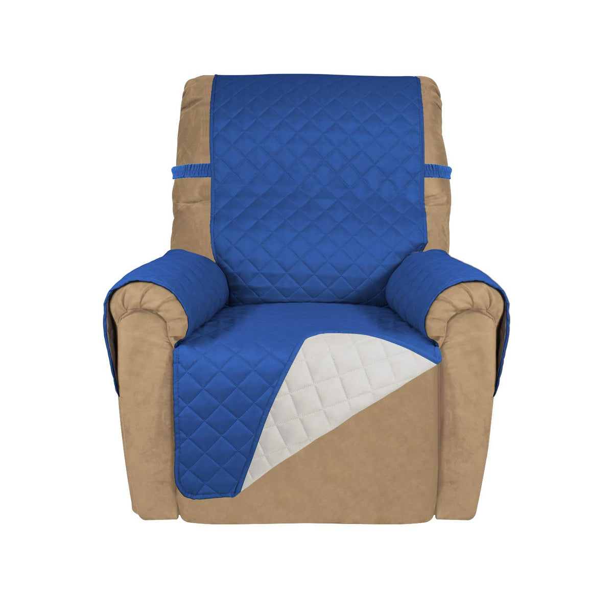 PureFit Reversible Quilted Sofa Cover Dog Couch Covers for Sofa, 66 in