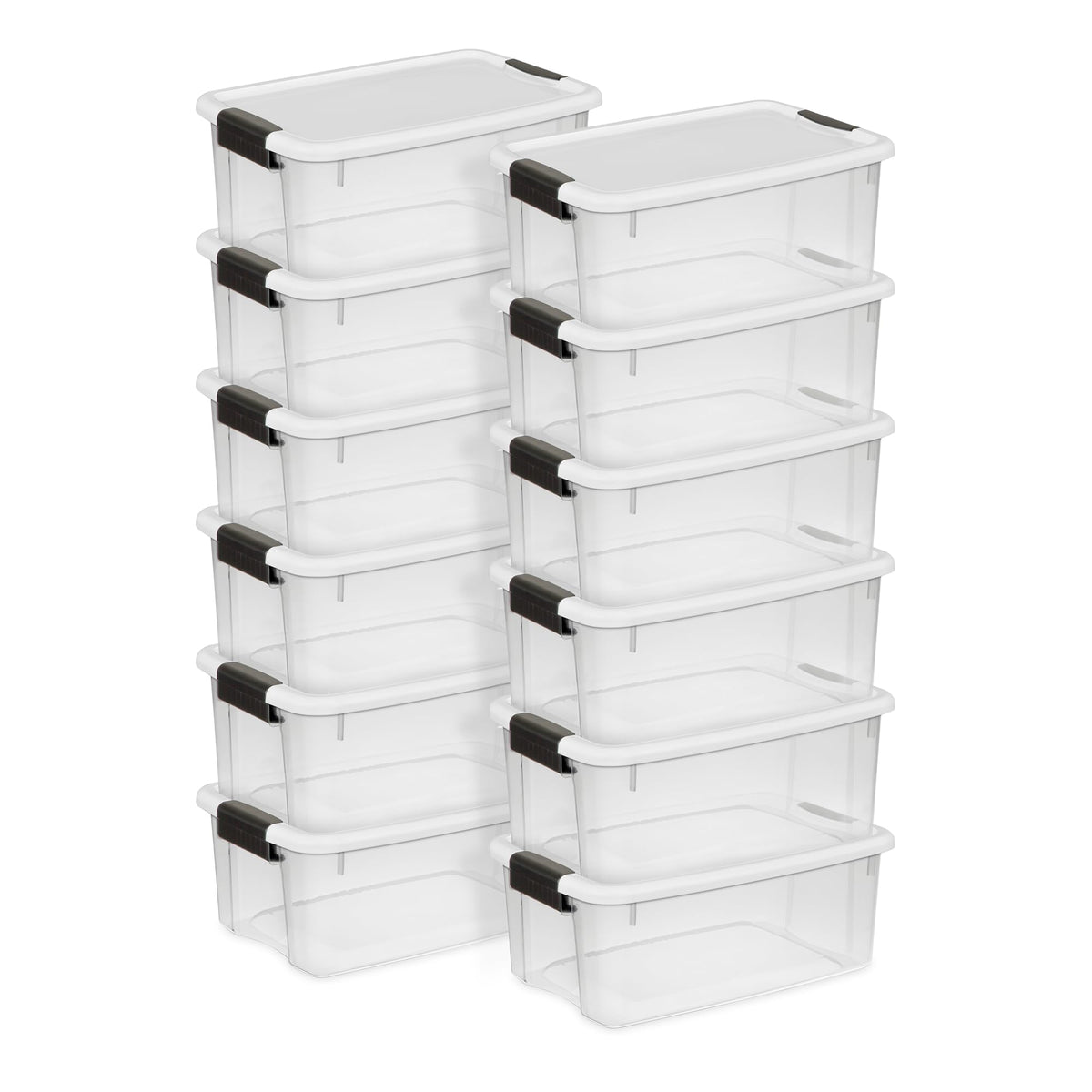 Sterilite Ultra Latch Box with Lids for Home and Office, 116 Quart, 4-Pack