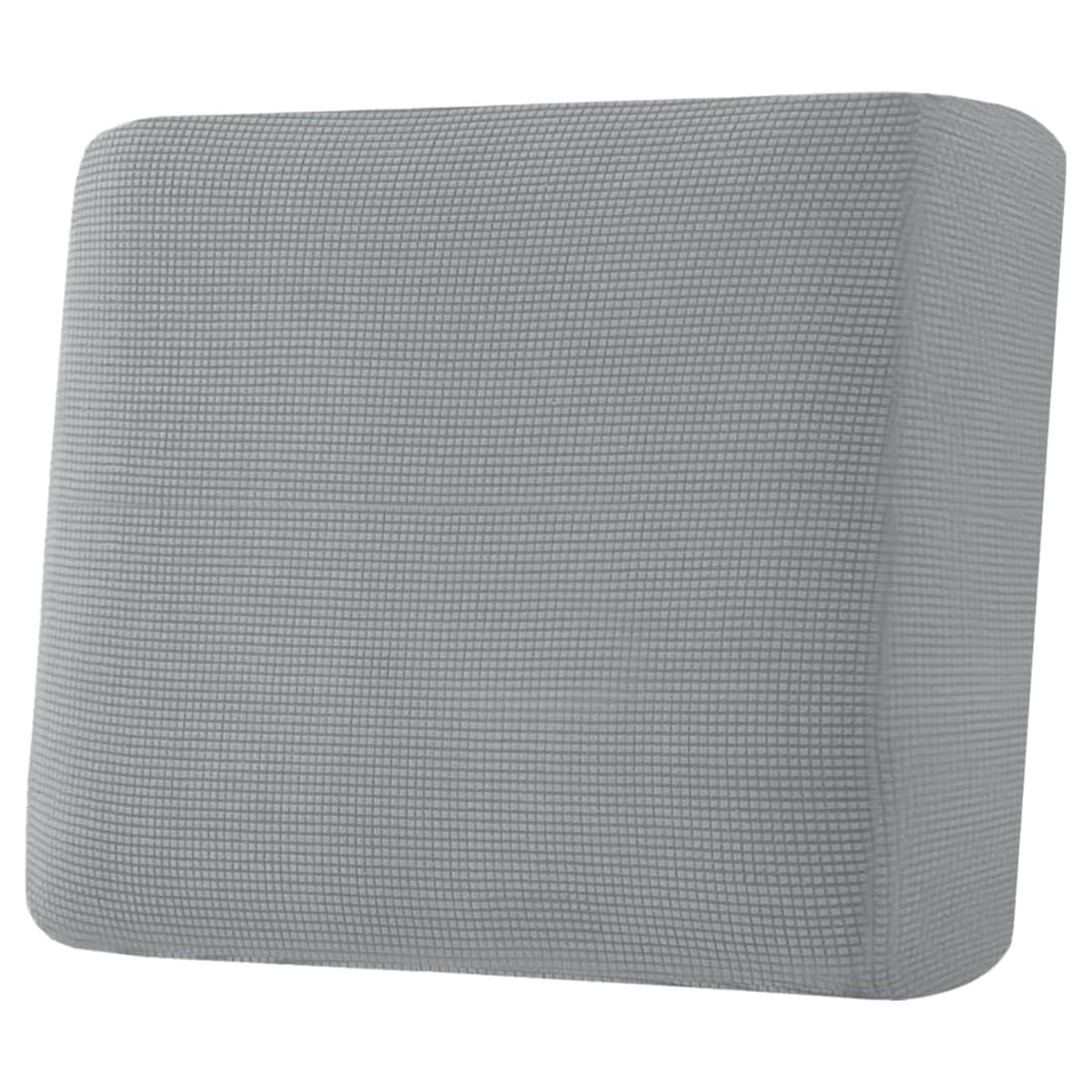 H.VERSAILTEX Super Stretch Individual Seat Cushion Covers Sofa Covers Couch Cushion Cover Slipcover Sets Thick Jacquard Textured Twill Fabric (3 Piece Sofa Cushion Covers, Grey)