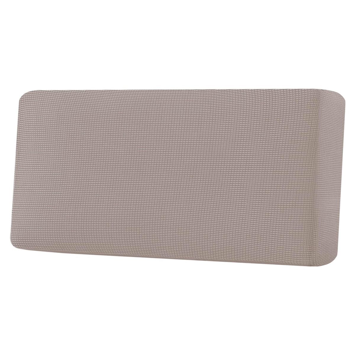 H.VERSAILTEX Super Stretch Individual Seat Cushion Covers Sofa Covers Couch Cushion Cover Slipcover Sets Thick Jacquard Textured Twill Fabric (3 Piece Sofa Cushion Covers, Grey)