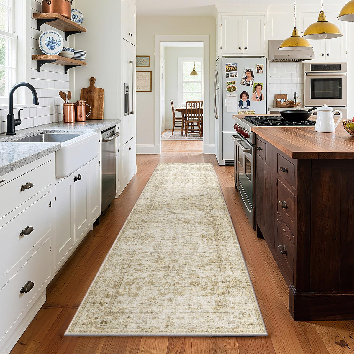 Area Rugs 9x12 Living Room: Washable Bedroom Rug Non Slip Large Boho Carpet