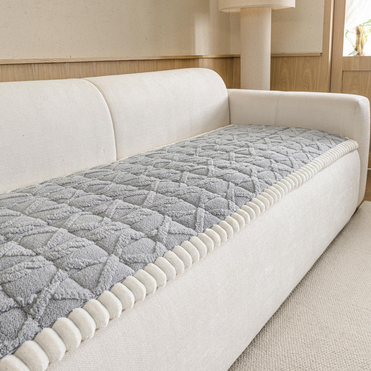 27.6”x82.7” Couch Cover for Dogs, Washable Sofa Protector for Pets