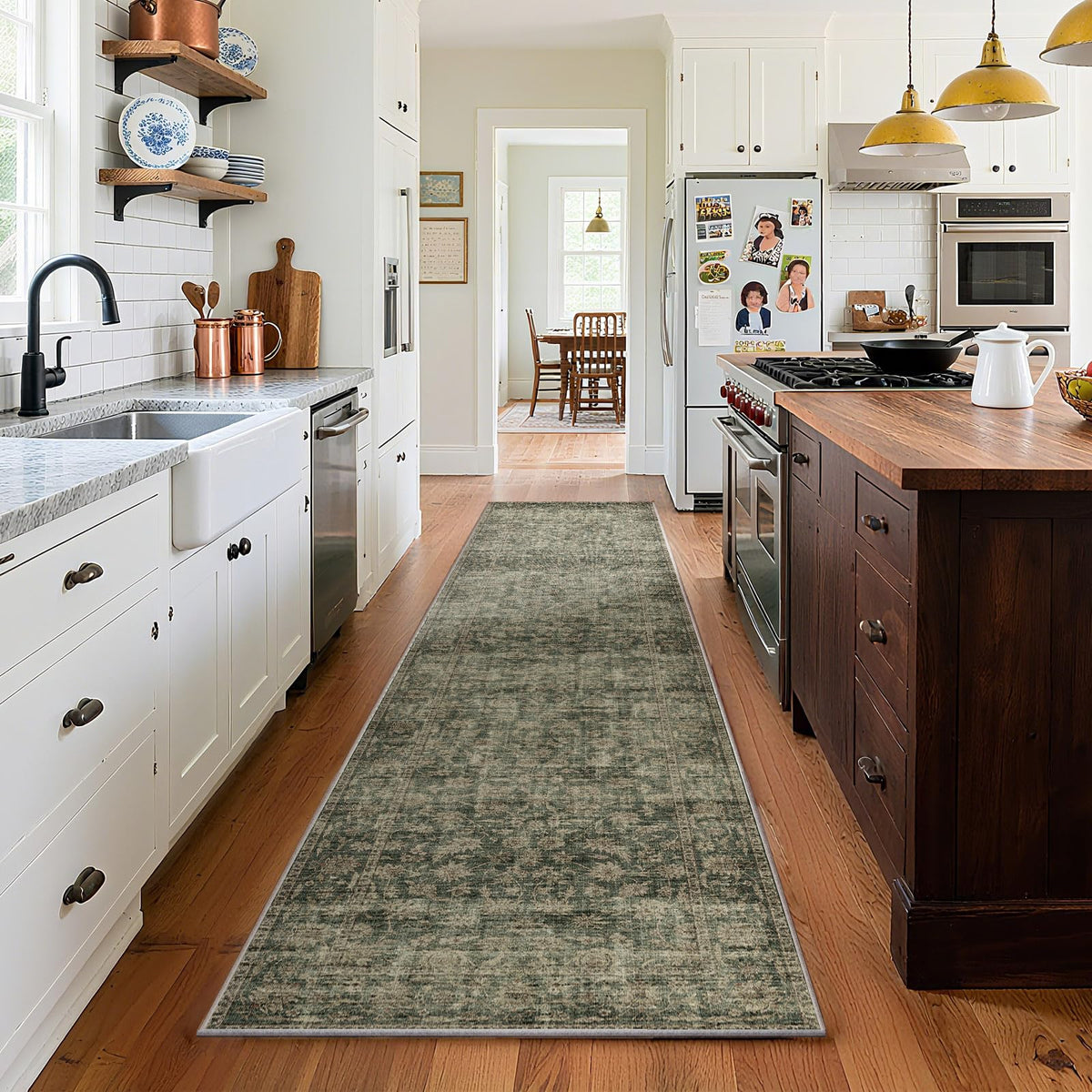 Area Rugs 9x12 Living Room: Washable Bedroom Rug Non Slip Large Boho Carpet