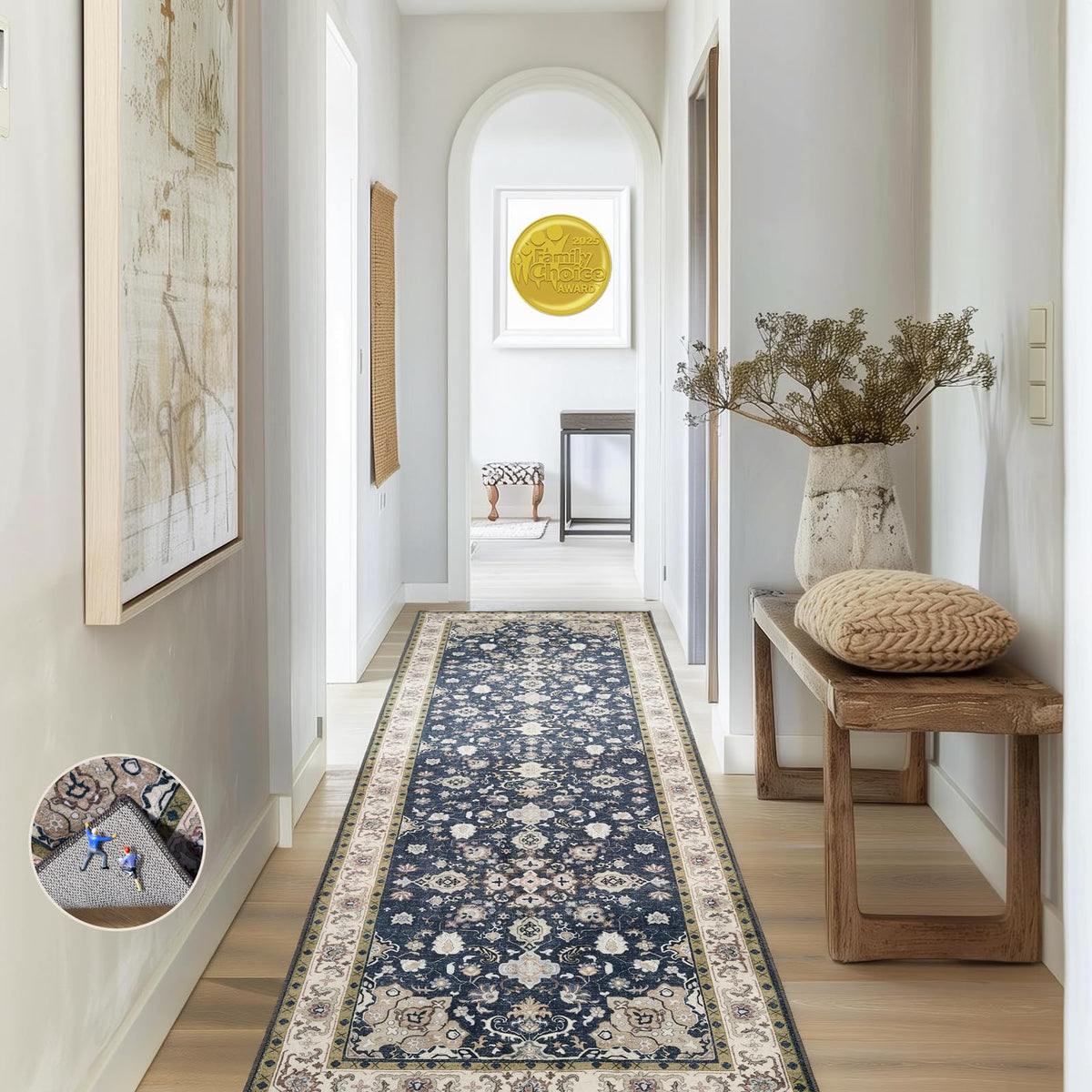 Ophanie Area Rugs 9x12 Living Room, Large Grey Bedroom Carpet, Big Shag Indoor Thick Soft Nursery Rug, Gray Fluffy Carpets for Boy and Girls Room Dorm Home Decor Aesthetic