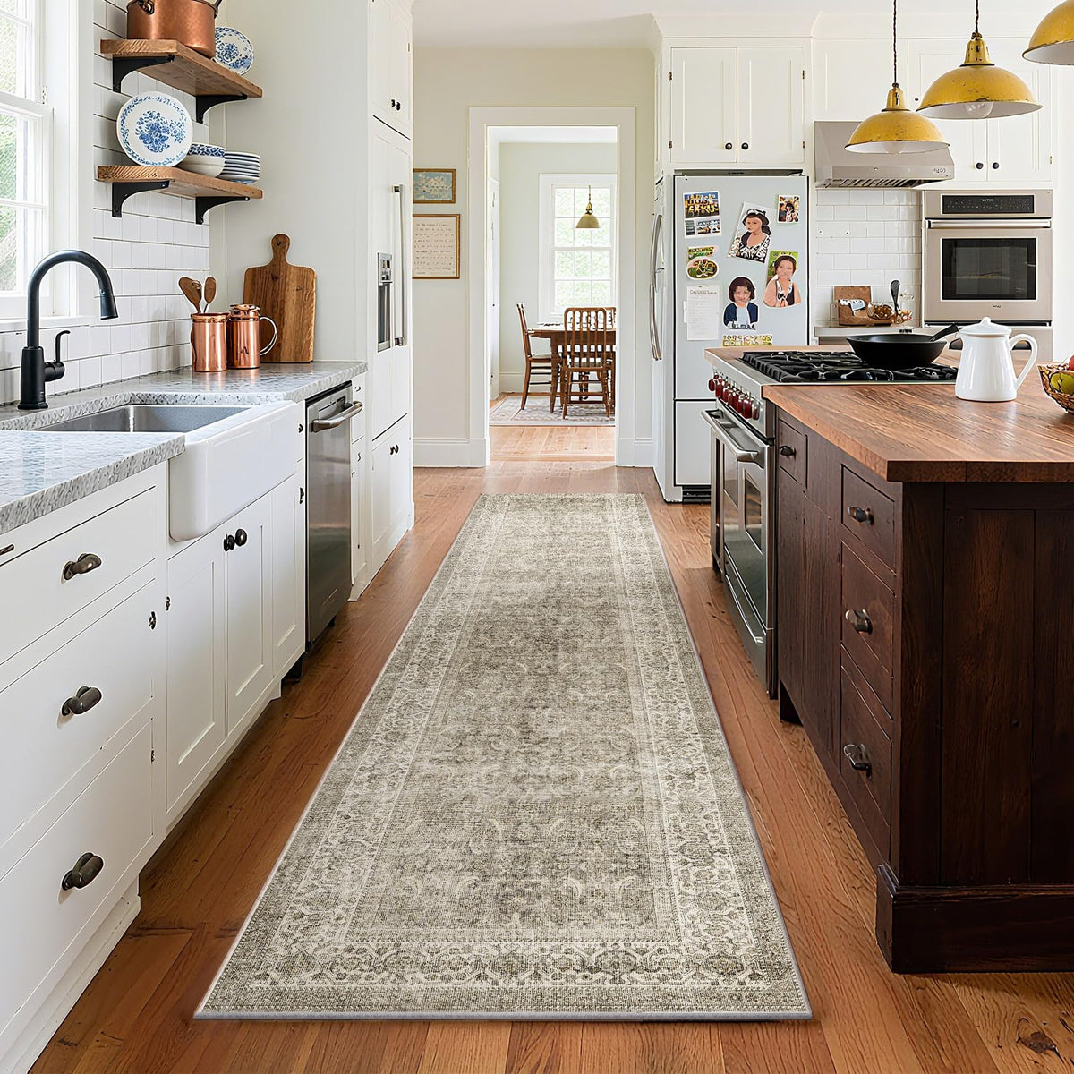 Area Rugs 9x12 Living Room: Washable Bedroom Rug Non Slip Large Boho Carpet