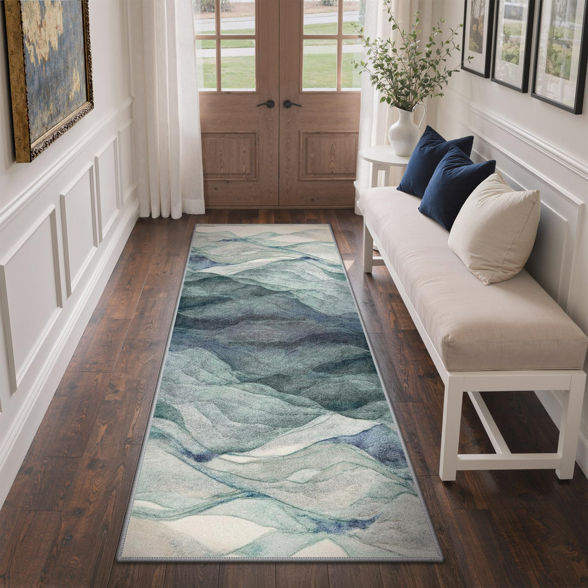 BEIMO 5X7 Area Rug for Living Room, Modern Abstract Washable Soft Non Slip