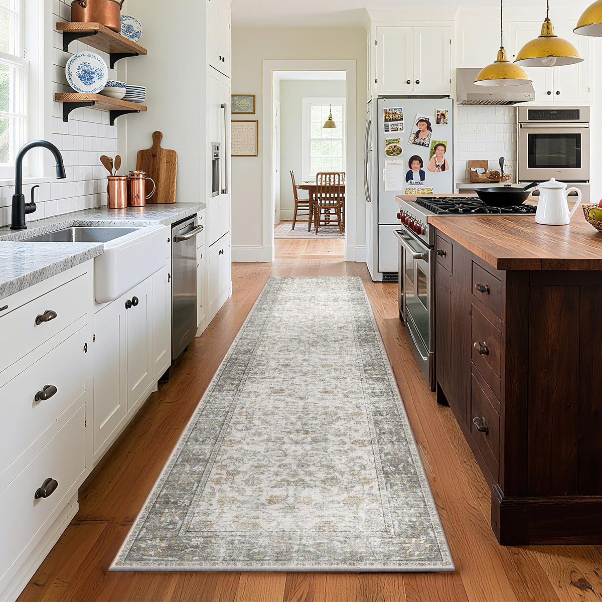 Area Rugs 9x12 Living Room: Washable Bedroom Rug Non Slip Large Boho Carpet