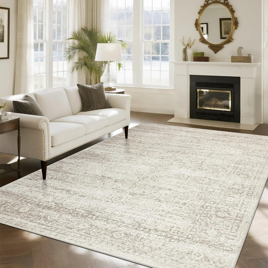 Washable Rugs 8x10 Area Rugs for Living Room,Bedroom,Dining Room Carpet