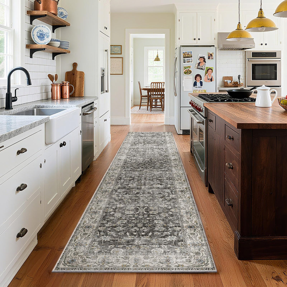 Area Rugs 9x12 Living Room: Washable Bedroom Rug Non Slip Large Boho Carpet