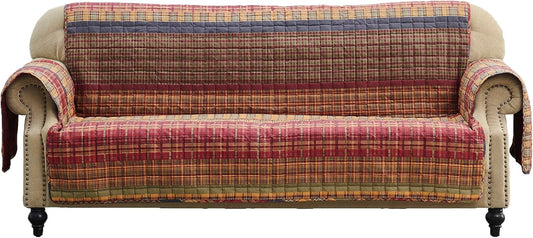 Greenland Home Fashions Gold Rush Reversible Slipcover - Furniture Protector - Sofa