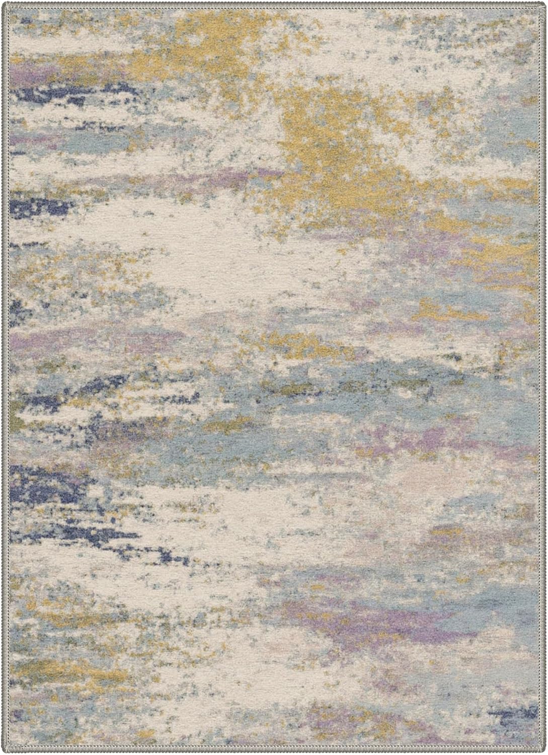 BEIMO 5X7 Area Rug for Living Room, Modern Abstract Washable Soft Non Slip