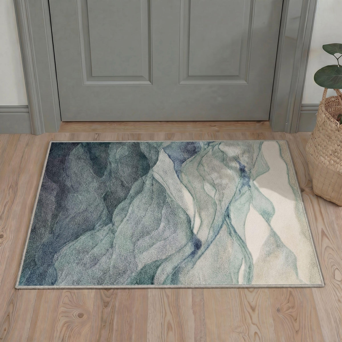 BEIMO 5X7 Area Rug for Living Room, Modern Abstract Washable Soft Non Slip