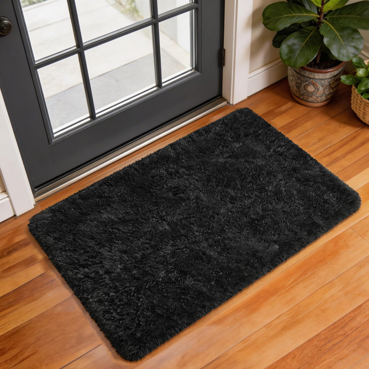 Ophanie Area Rugs 9x12 Living Room, Large Grey Bedroom Carpet, Big Shag Indoor Thick Soft Nursery Rug, Gray Fluffy Carpets for Boy and Girls Room Dorm Home Decor Aesthetic