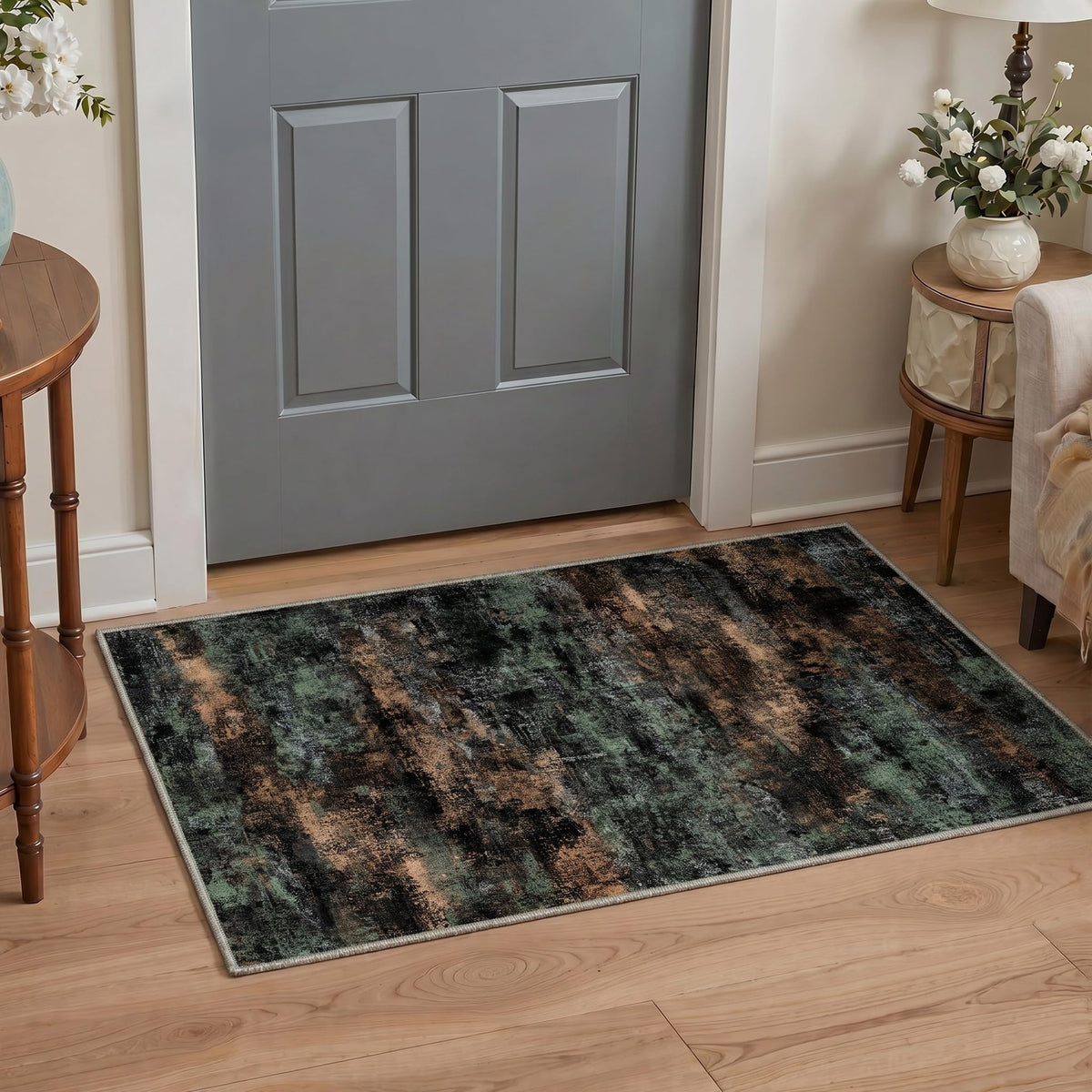BEIMO 5X7 Area Rug for Living Room, Modern Abstract Washable Soft Non Slip