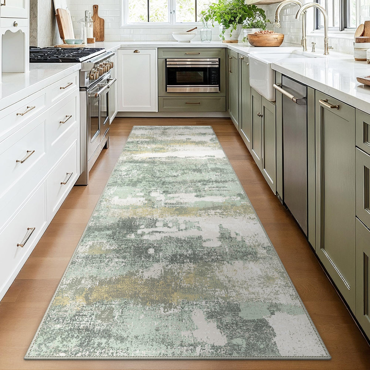 BEIMO 5X7 Area Rug for Living Room, Modern Abstract Washable Soft Non Slip