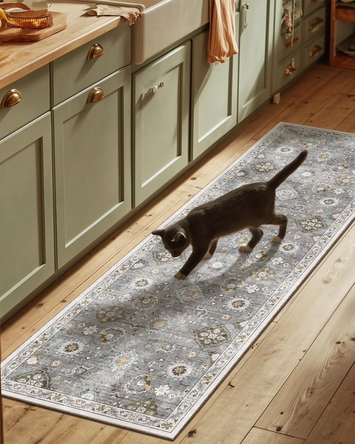 Area Rugs 9x12 Living Room: Washable Bedroom Rug Non Slip Large Boho Carpet