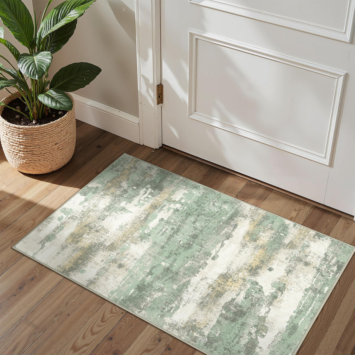 BEIMO 5X7 Area Rug for Living Room, Modern Abstract Washable Soft Non Slip