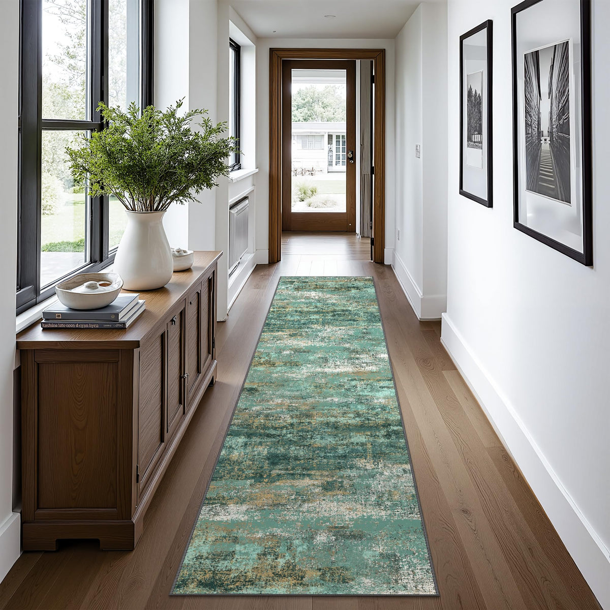 BEIMO 5X7 Area Rug for Living Room, Modern Abstract Washable Soft Non Slip