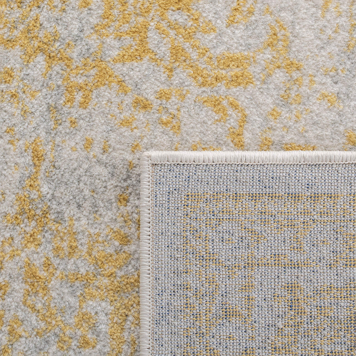SAFAVIEH Evoke Area Rug 8x10 Large, Ivory & Taupe EVK256E