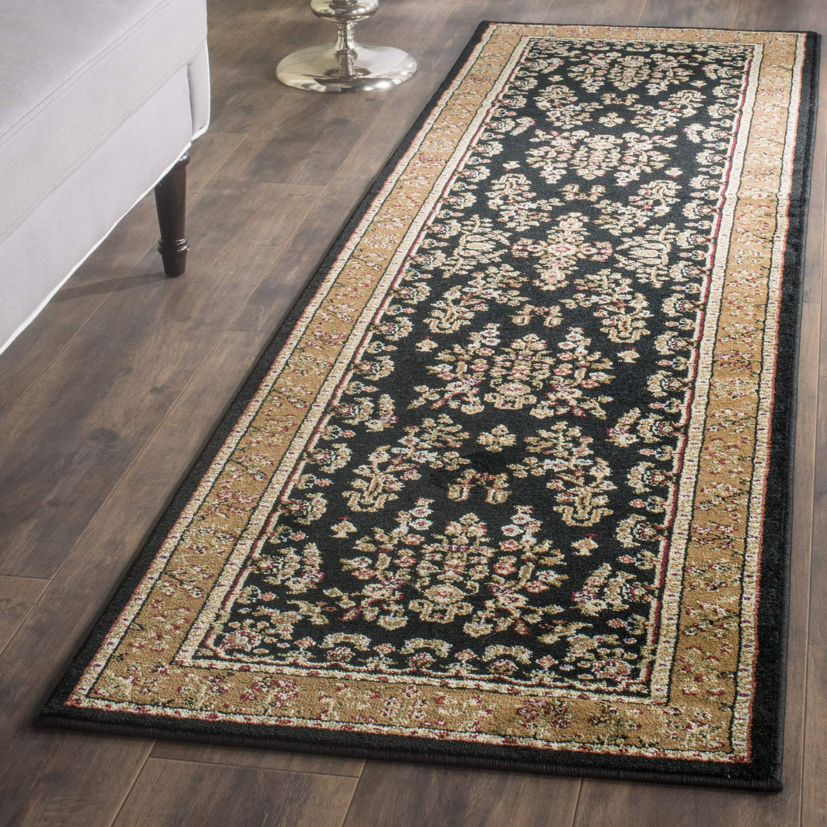 SAFAVIEH Lyndhurst Area Rug 9'x12', Traditional Red & Black LNH331B