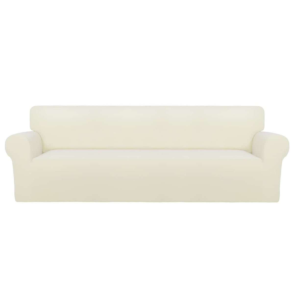 PureFit Stretch Couch Covers for Sofa Large Sofa Slipcovers Ivory