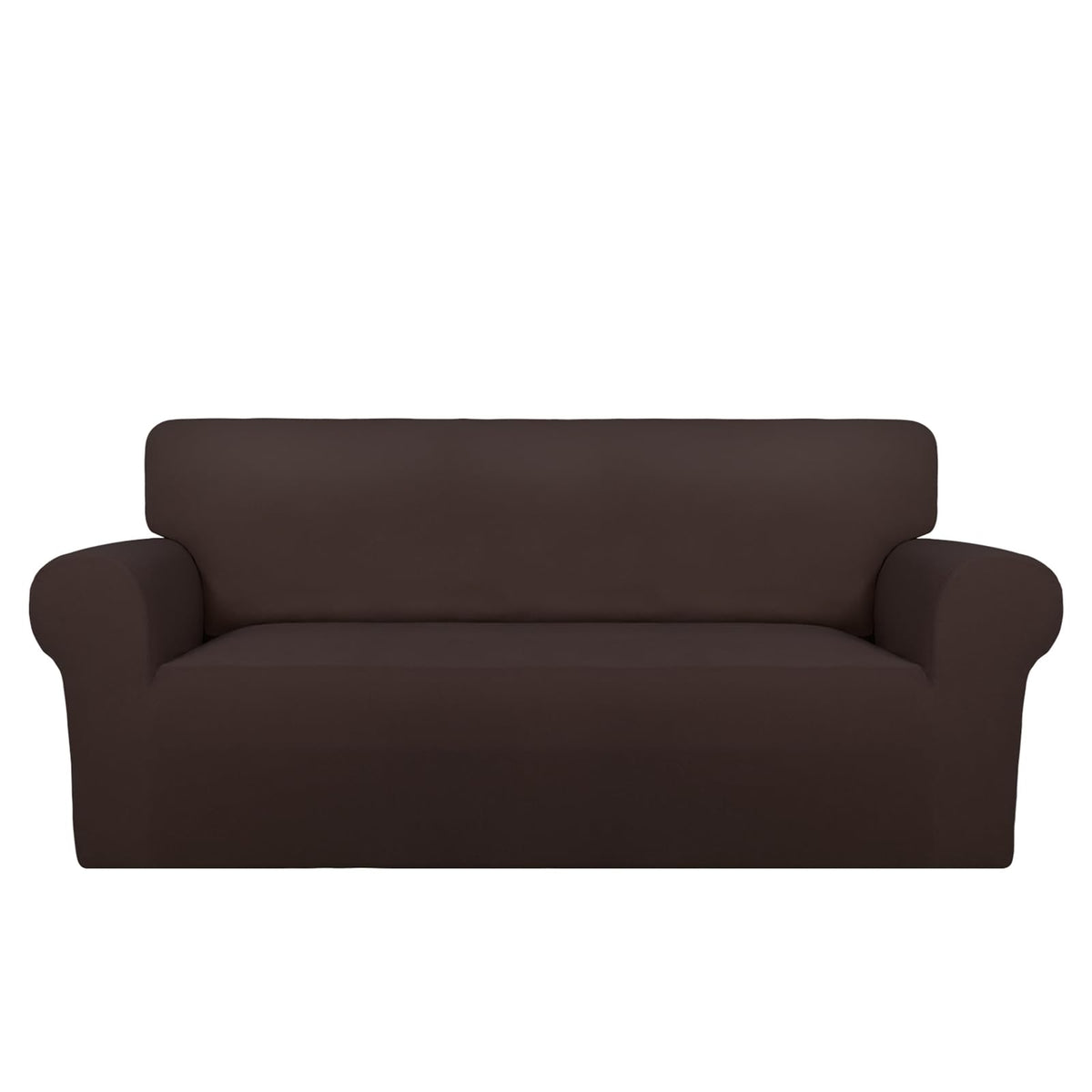 PureFit Stretch Couch Covers for Sofa Large Sofa Slipcovers Dark Gray