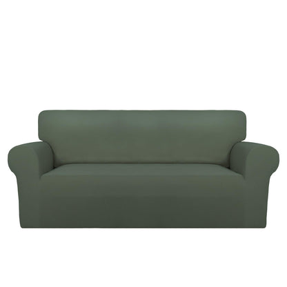 PureFit Stretch Couch Covers for Sofa Large Sofa Slipcovers Dark Gray