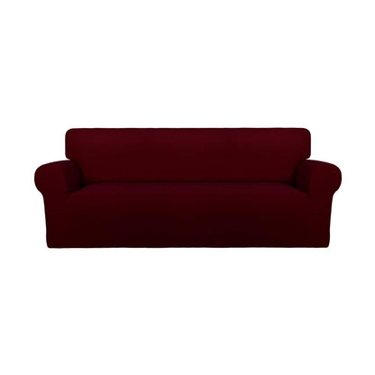 PureFit Stretch Couch Covers for Sofa Large Sofa Slipcovers Dark Gray