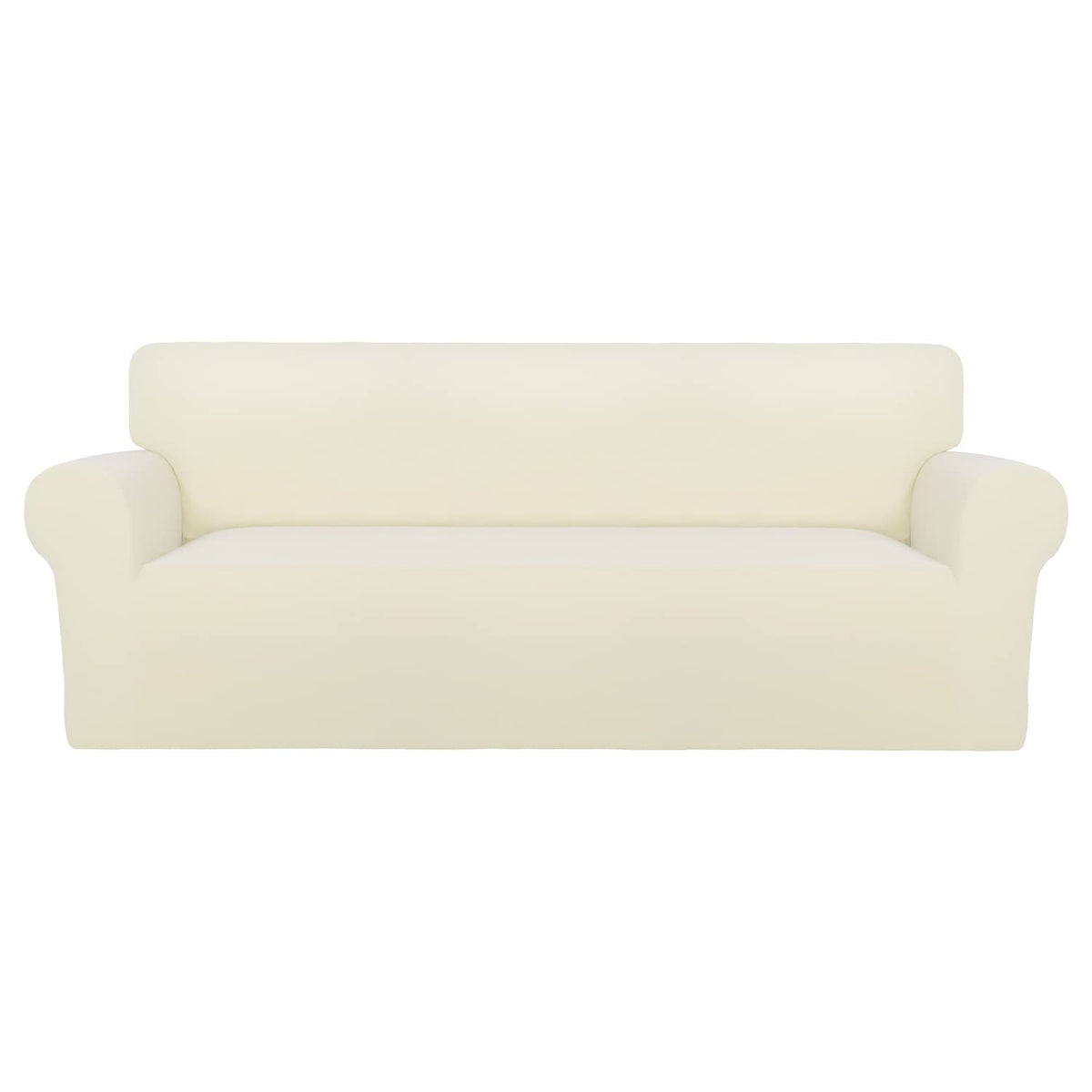 PureFit Stretch Couch Covers for Sofa Large Sofa Slipcovers Ivory