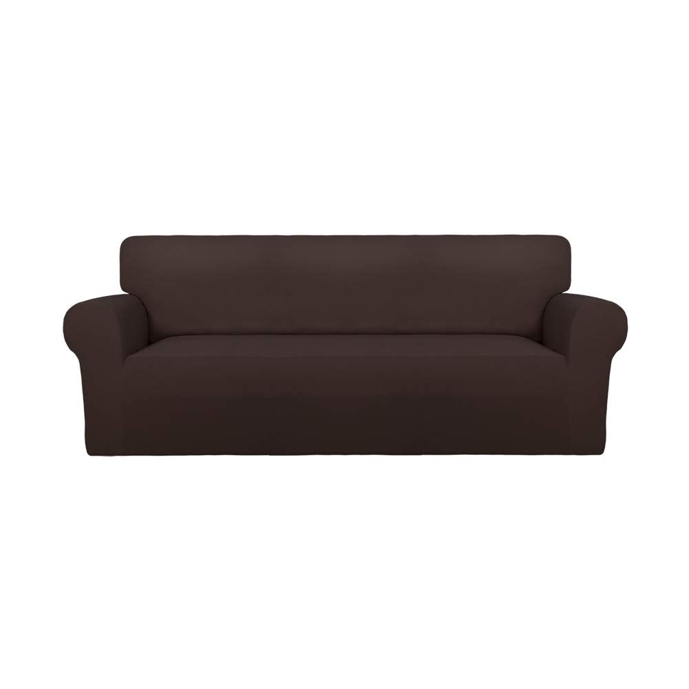 PureFit Stretch Couch Covers for Sofa Large Sofa Slipcovers Ivory