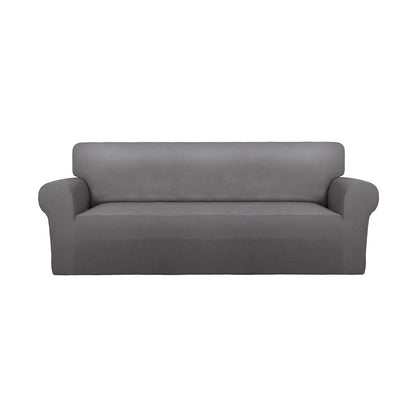 PureFit Stretch Couch Covers for Sofa Large Sofa Slipcovers Dark Gray