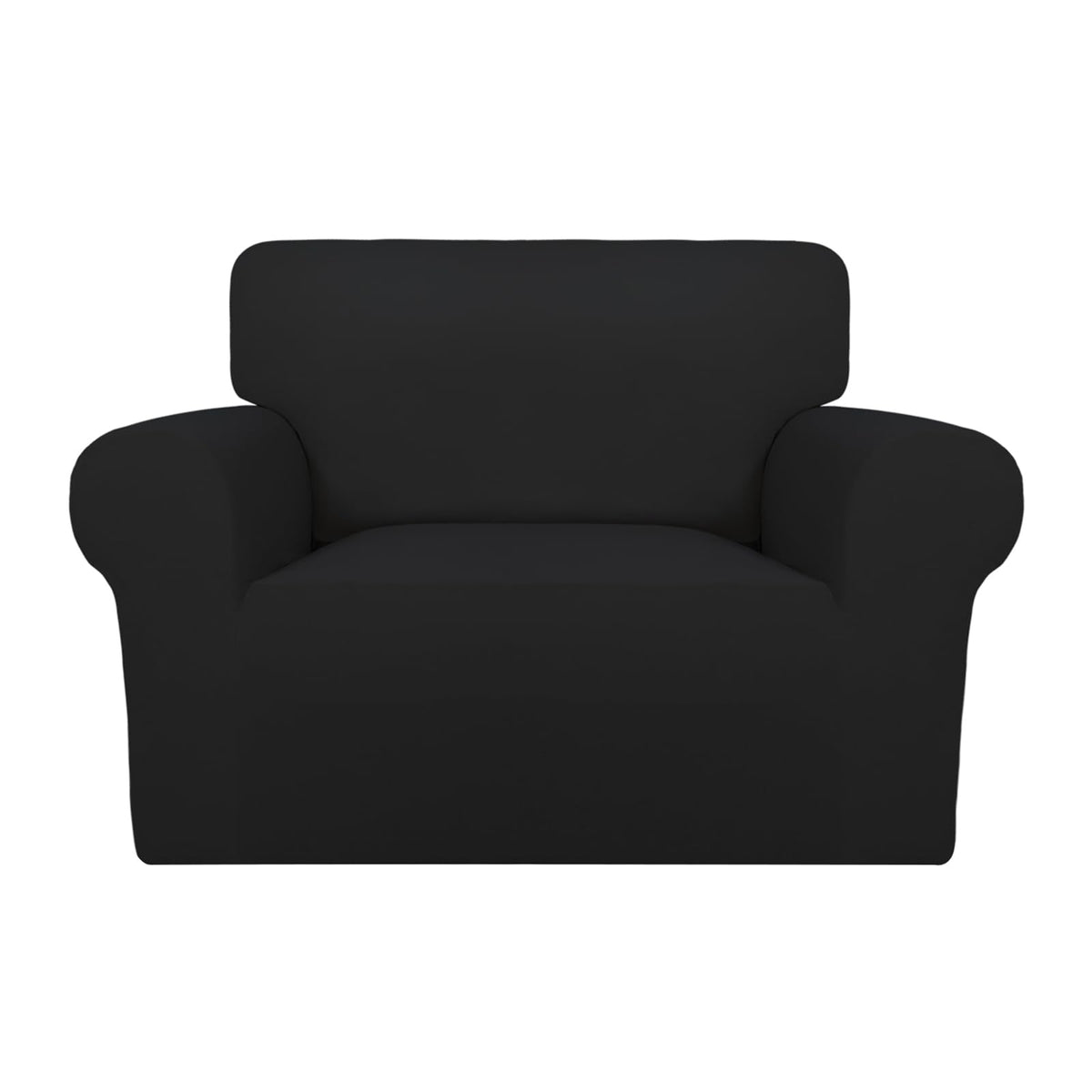 PureFit Stretch Couch Covers for Sofa Large Sofa Slipcovers Dark Gray
