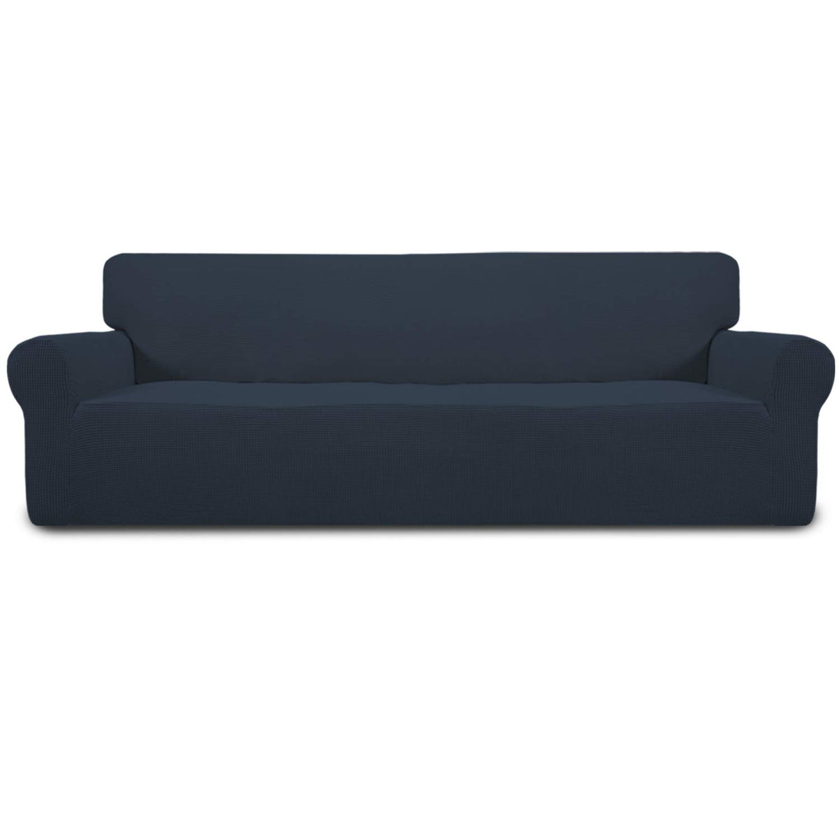 Easy-Going Stretch Oversized Sofa Couch Slipcover Washable Dark Gray