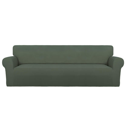 PureFit Stretch Couch Covers for Sofa Large Sofa Slipcovers Dark Gray