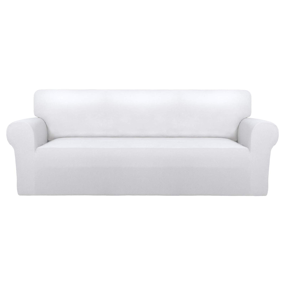PureFit Stretch Couch Covers for Sofa Large Sofa Slipcovers Dark Gray