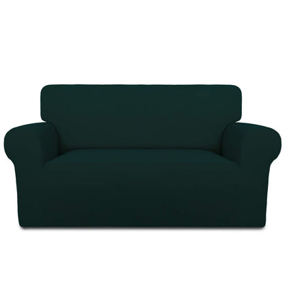 PureFit Stretch Couch Covers for Sofa Large Sofa Slipcovers Dark Gray