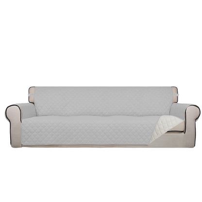PureFit Reversible Quilted Sofa Cover Dog Couch Covers for Sofa, 66 in