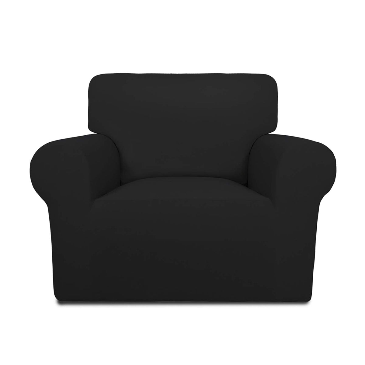 PureFit Stretch Couch Covers for Sofa Large Sofa Slipcovers Dark Gray