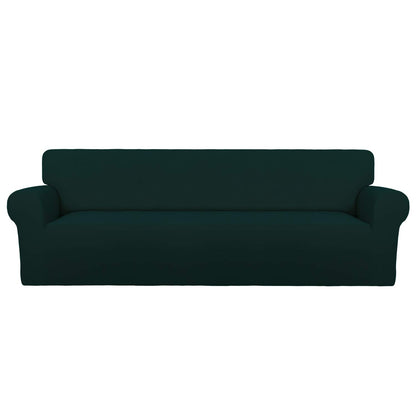 PureFit Stretch Couch Covers for Sofa Large Sofa Slipcovers Dark Gray