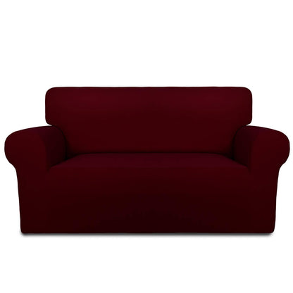 PureFit Stretch Couch Covers for Sofa Large Sofa Slipcovers Dark Gray