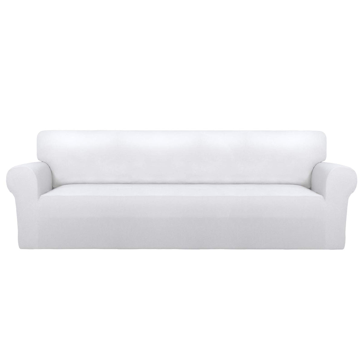 PureFit Stretch Couch Covers for Sofa Large Sofa Slipcovers Dark Gray