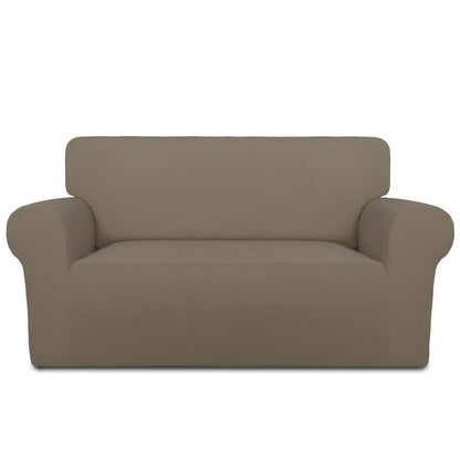 PureFit Stretch Couch Covers for Sofa Large Sofa Slipcovers Dark Gray