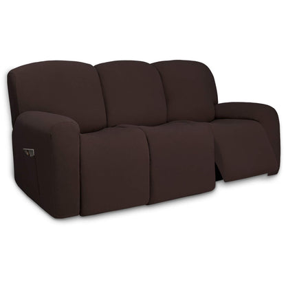 PureFit Stretch Couch Covers for Sofa Large Sofa Slipcovers Dark Gray