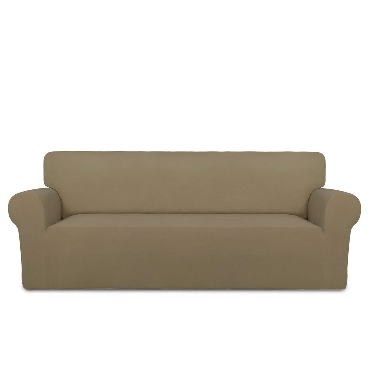 PureFit Stretch Couch Covers for Sofa Large Sofa Slipcovers Dark Gray