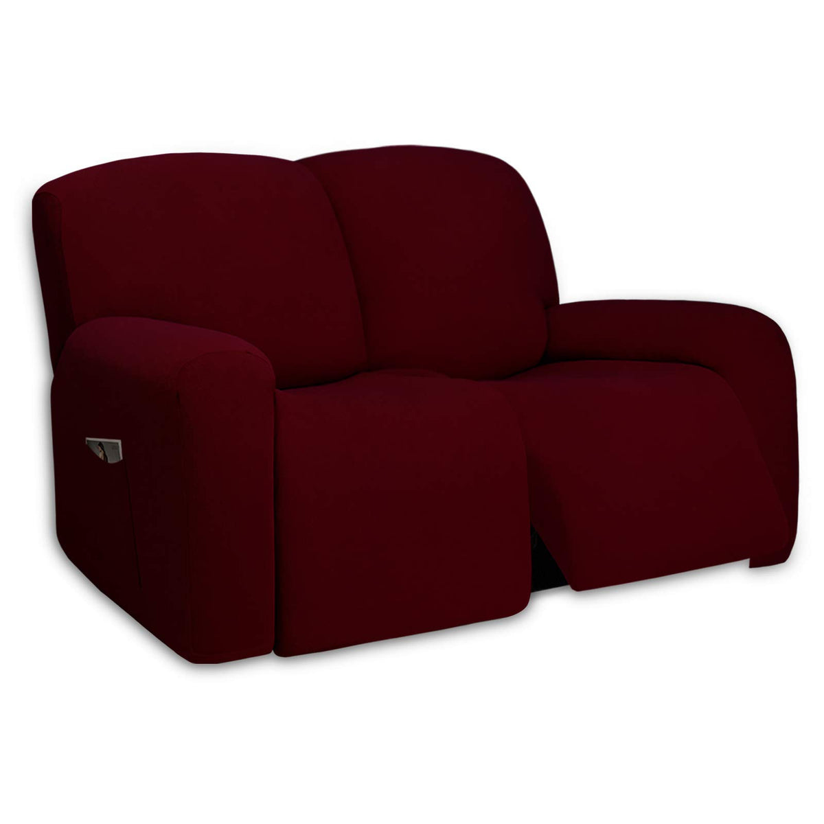 PureFit Stretch Couch Covers for Sofa Large Sofa Slipcovers Dark Gray