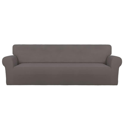 PureFit Stretch Couch Covers for Sofa Large Sofa Slipcovers Dark Gray