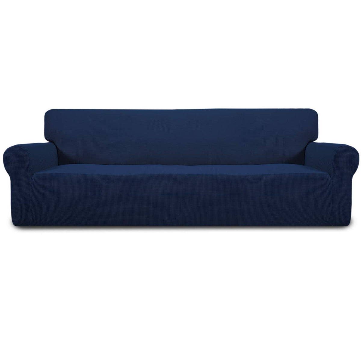 Easy-Going Stretch Oversized Sofa Couch Slipcover Washable Dark Gray