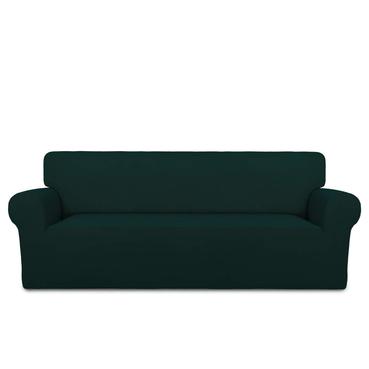 PureFit Stretch Couch Covers for Sofa Large Sofa Slipcovers Dark Gray
